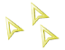 Dark Yellow 3D Cursors preview