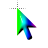 Rainbow Prismatic Multihued Cursors preview