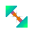 Diagonal resize 1 cursor