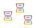 New Rainbow Black Outline Cursors preview