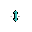 Vertical resize cursor
