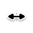 Horizontal resize cursor