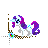 Rarity -Diagonal Resize 2- cursor