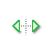 Horizontal resize cursor