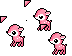 cute pink deer Cursors preview