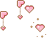 Kawaii Pink Heart Cursors preview