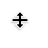Vertical resize cursor