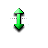Vertical resize cursor