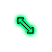 Glowing resize cursor