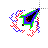 Loopingplasma Blue Green Flashing LH cursor