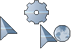 Cyberpunk Blue Dark Cursors preview