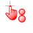 ARGs tailess person cursor