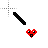 The Heart DR1 (Animated!) cursor