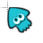 Splatoon Cyan Squid cursor