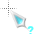 BLUE glass pointer Cursors preview