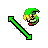 Zelda - Diagonal Resize 1 cursor