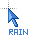 Rain cursor