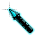 Meow Spin Cyan cursor