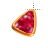 Left Ruby in gold cursor