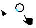 Low Poly Black Without Shadow Cursors preview