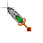 Emerald Stab cursor