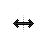 Horizontal resize cursor