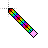 Dark Rainbow 1 cursor