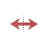 Horizontal resize cursor