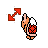 Red Koopa diagonal resize 2 cursor