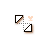 Diagonal Resize 1 orange cursor