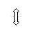 Vertical resize cursor