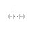 Horizontal resize cursor