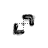 Black Ink 12 - Diagonal Resize 2 cursor