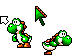 Primitive Yoshi Cursors preview