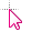Windows 7 Infernal Pink-Red Edit Cursors preview