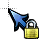 Locked cursor