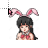 rabbit girl cursor cursor