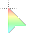 pastel rainbow glass cursor cursor