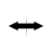 Horizontal resize cursor