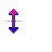 Vertical resize cursor