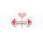 Horizontal resize cursor