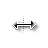 Horizontal resize cursor
