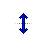 Vertical resize cursor
