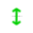 Vertical resize cursor
