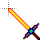 Blazed sword cursor