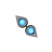 MetaBlue diagonal 1 cursor