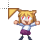 neco-arc celebrating 1 cursor