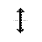 Vertical resize cursor