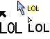 setas lol / lol arrow Cursors preview