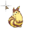 furret black and white cursor